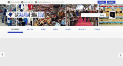 Desktop Screenshot of lasaladaferia.com